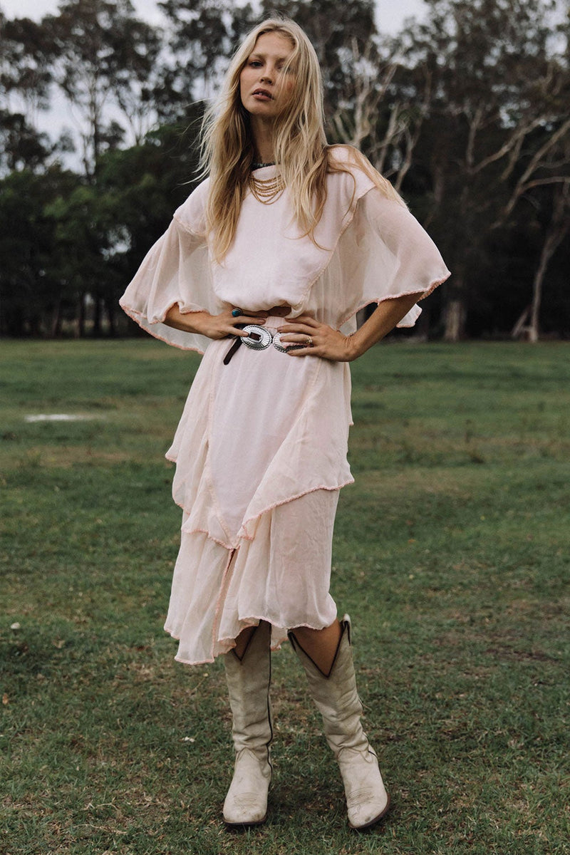 Sweet Surrender Silk Chiffon Set - Chasing Unicorns