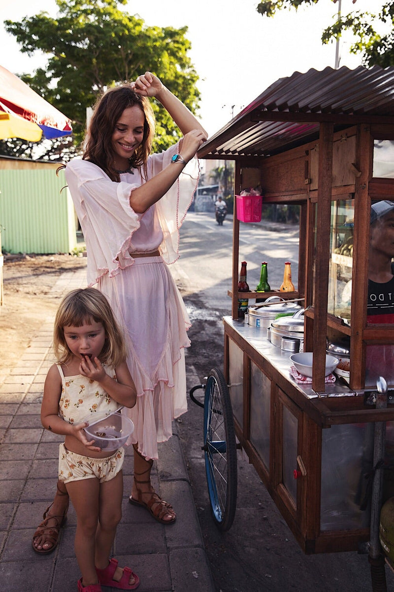 Sweet Surrender Silk Chiffon Set - Chasing Unicorns