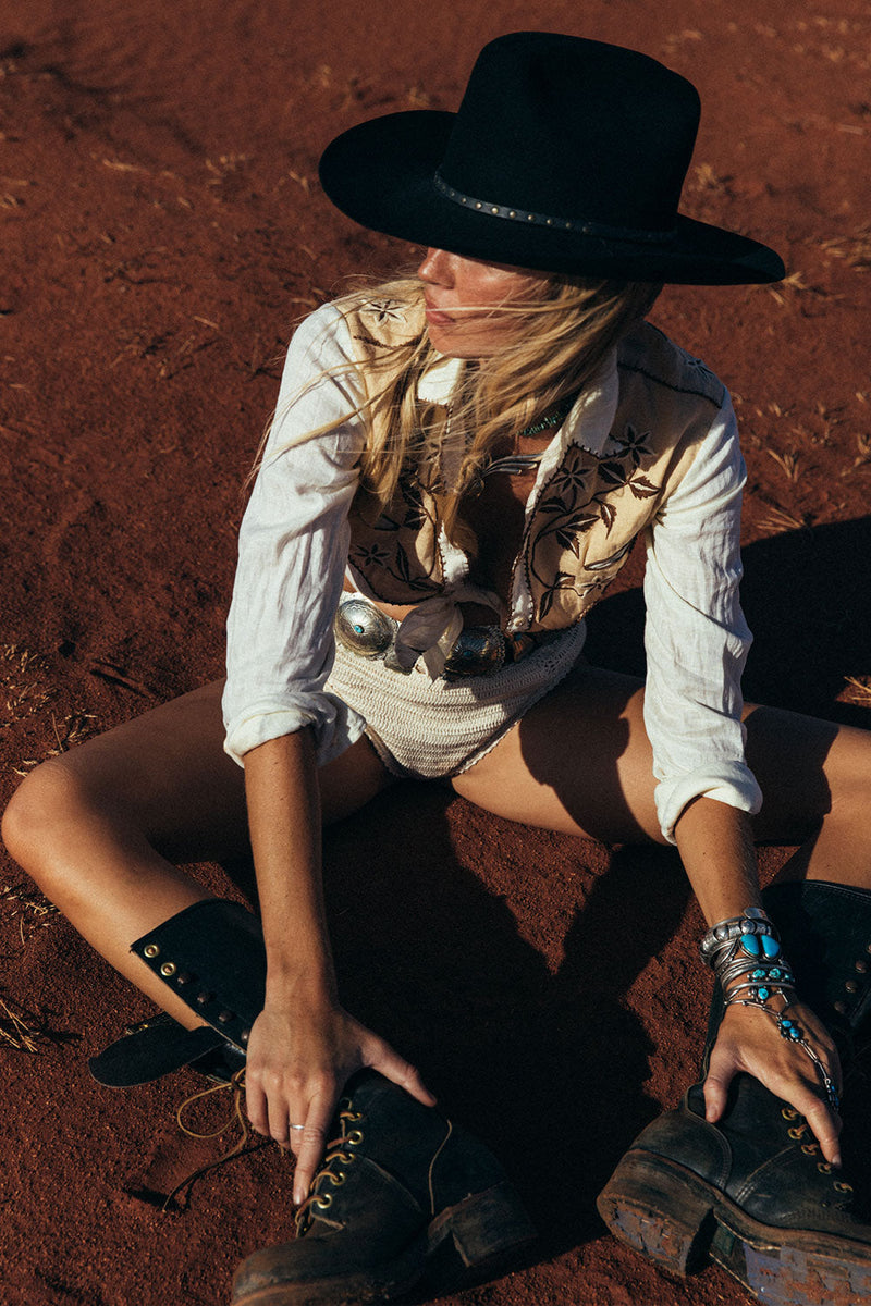 Take Me Home, Country Roads Western Blouse - Chasing Unicorns