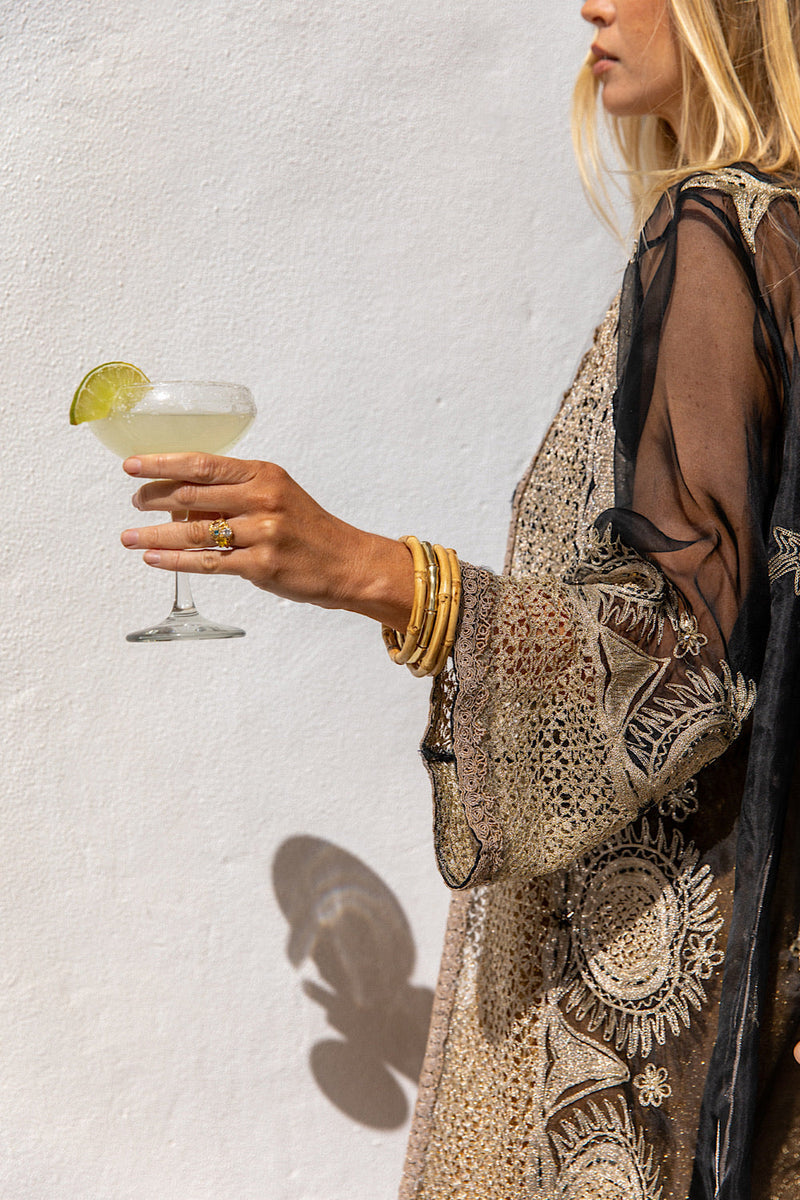 That’s The Way Embroidered Organza Duster - Chasing Unicorns