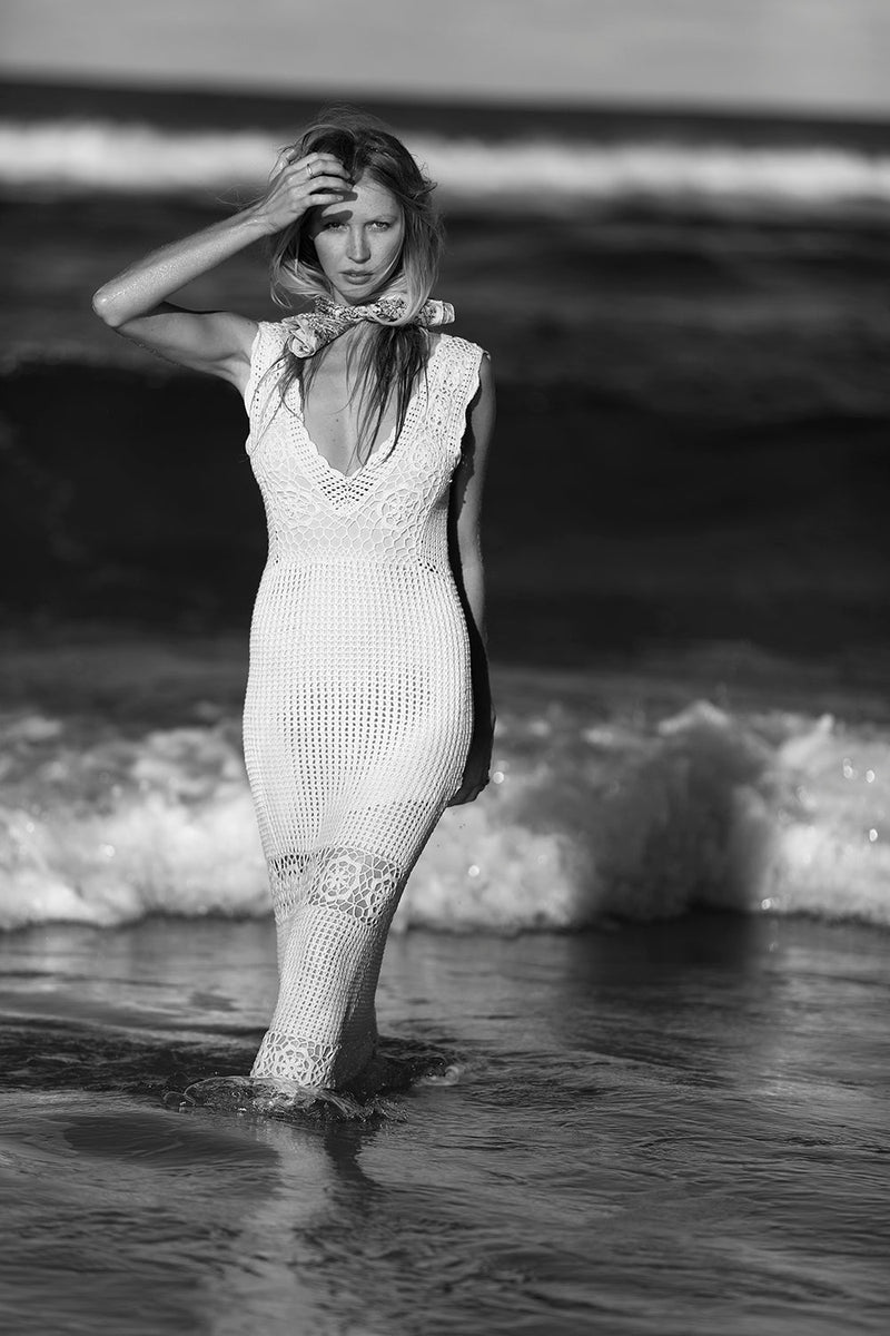 The Power Of Love Crochet Maxi Dress - Chasing Unicorns