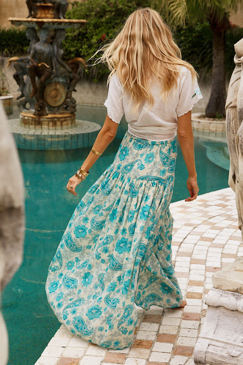 The Wind Cries Mary Linen Cutwork Embroidered Blouse - Chasing Unicorns