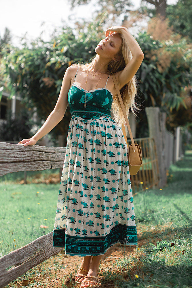 Wanderlust Quilted Midi Dress