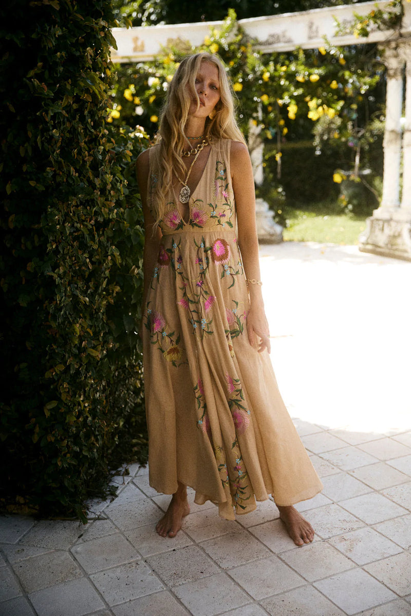 Won’T Get Any Better Cotton Embroidered Palazzo Jumpsuit - Chasing Unicorns